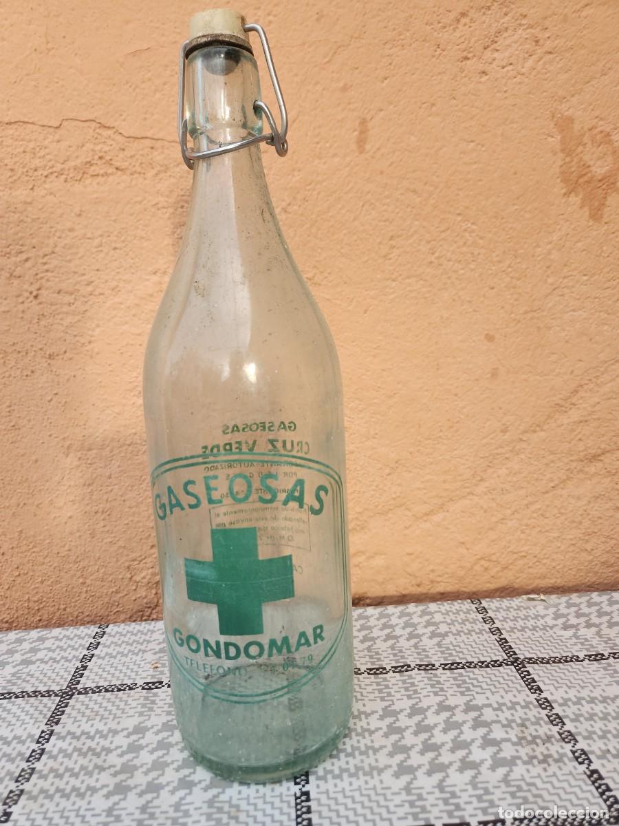 Botellas antiguas: Botella de gaseosa - Foto 1