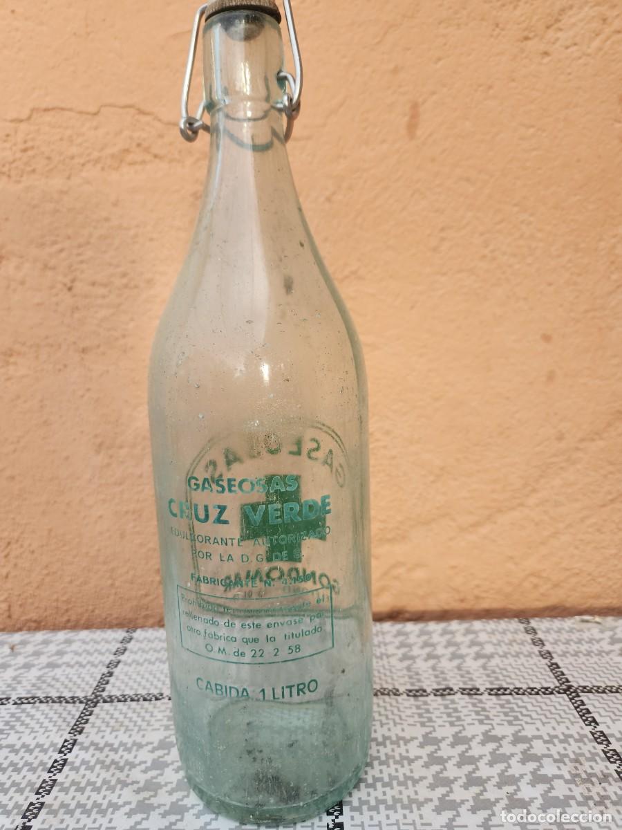 Botellas antiguas: Botella de gaseosa - Foto 2