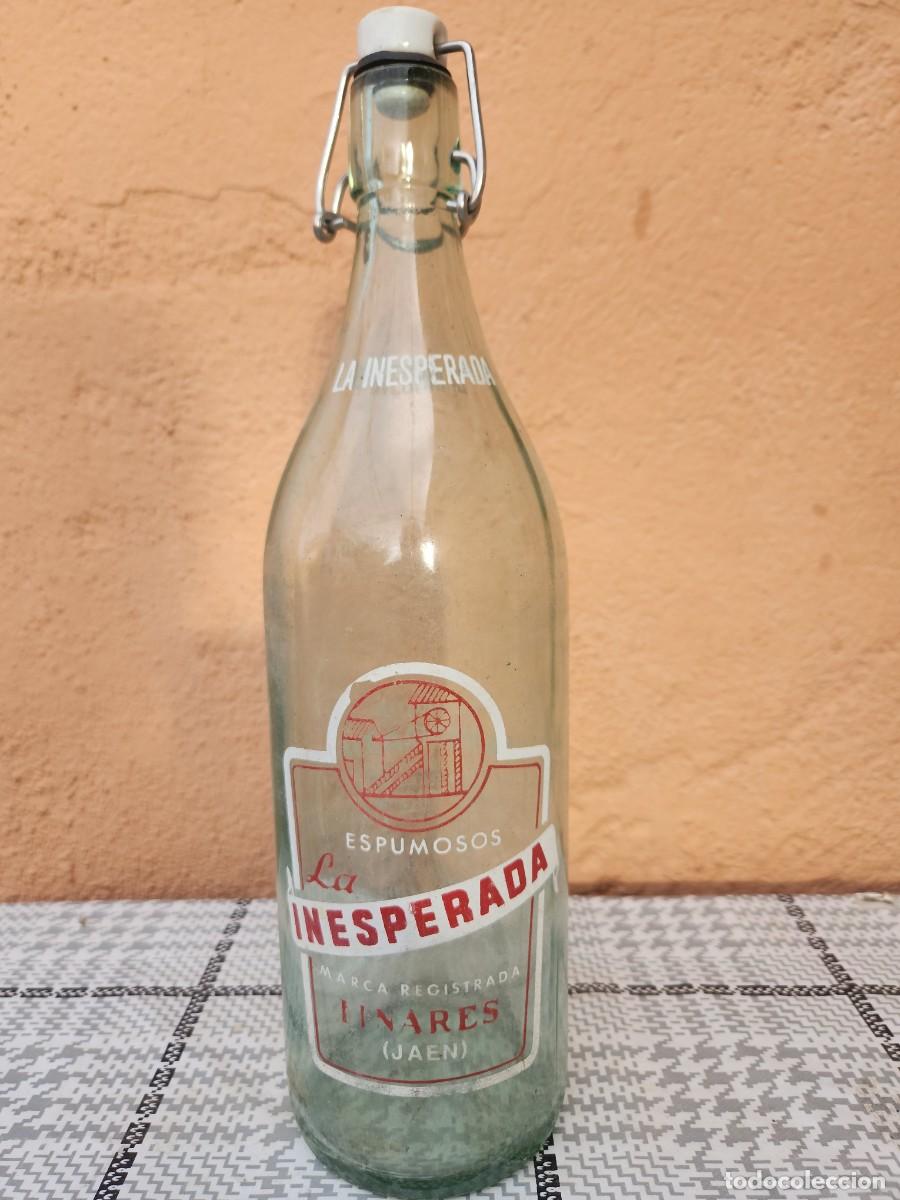 Botellas antiguas: Botella de gaseosa - Foto 1