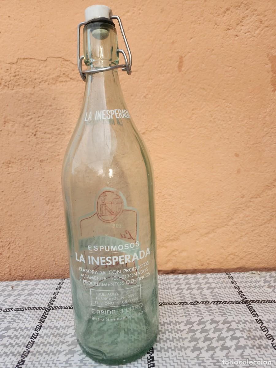 Botellas antiguas: Botella de gaseosa - Foto 2