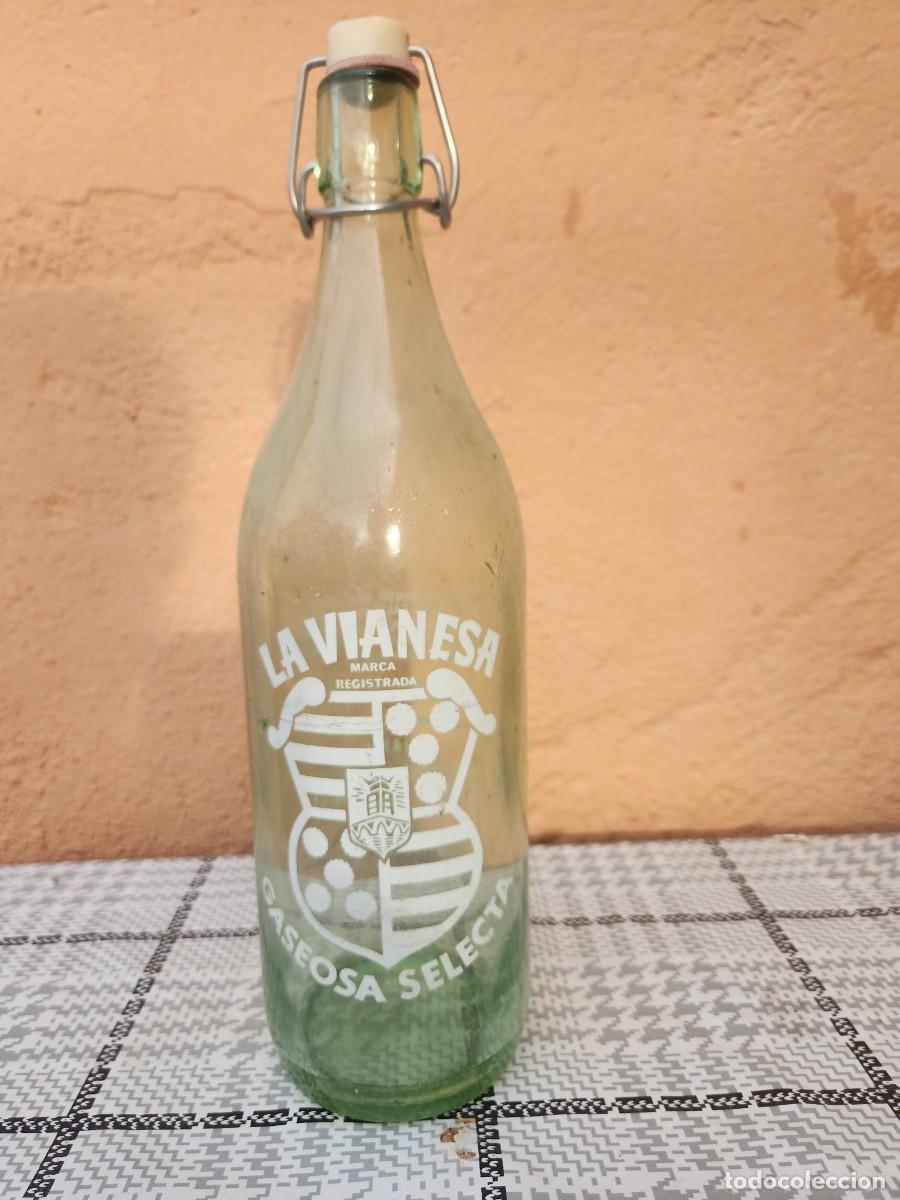 Botellas antiguas: Botella de gaseosa - Foto 1