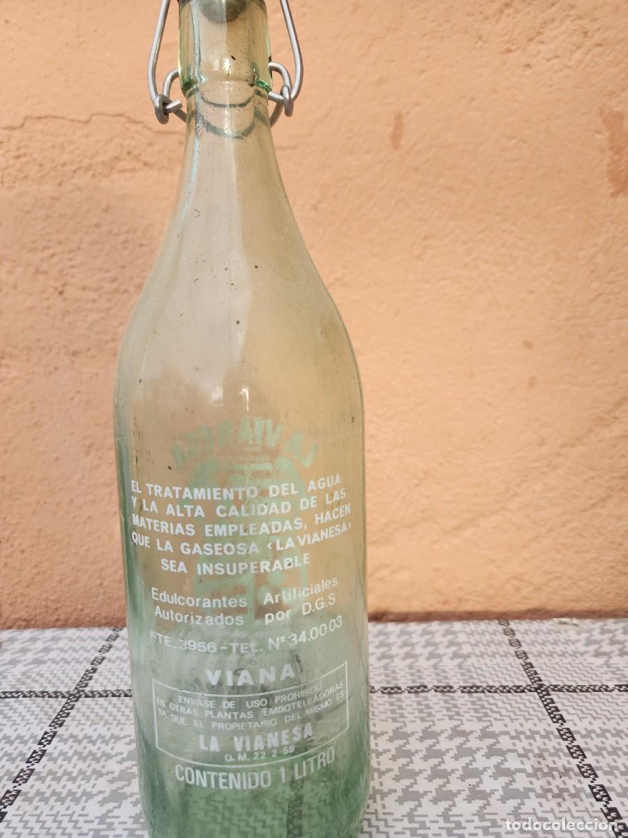 Botellas antiguas: Botella de gaseosa - Foto 2