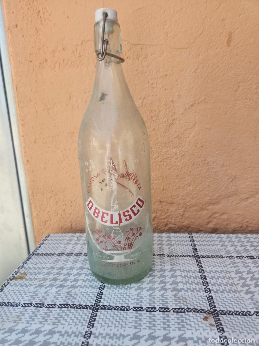 Botellas antiguas: Botella de gaseosa - Foto 1