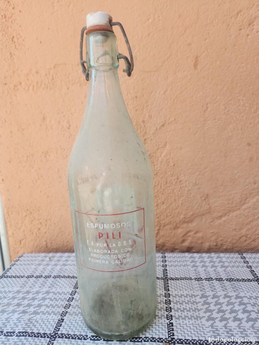 Botellas antiguas: Botella de gaseosa - Foto 2