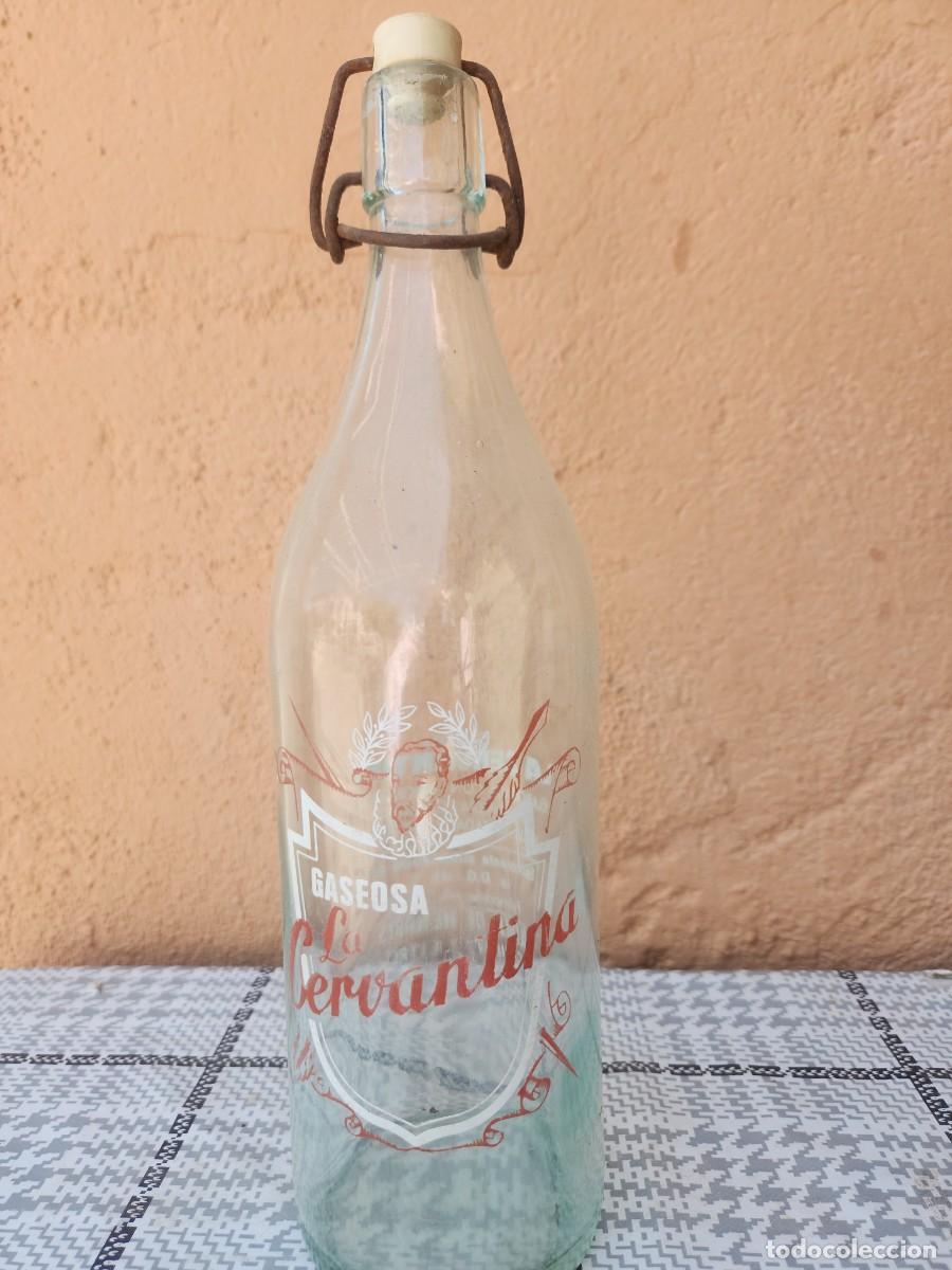 Botellas antiguas: Botella de gaseosa - Foto 1