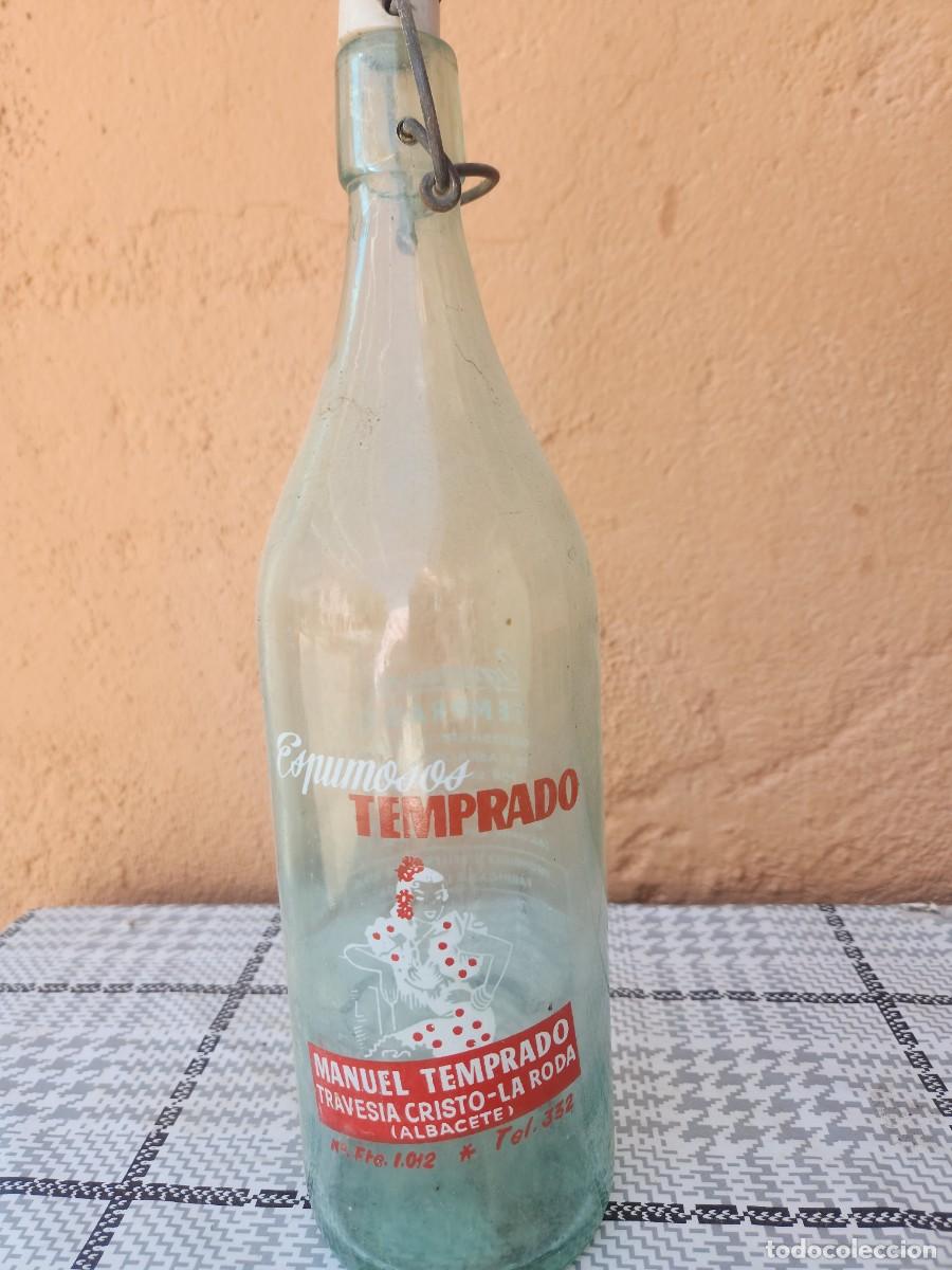 Botellas antiguas: Botella de gaseosa - Foto 1
