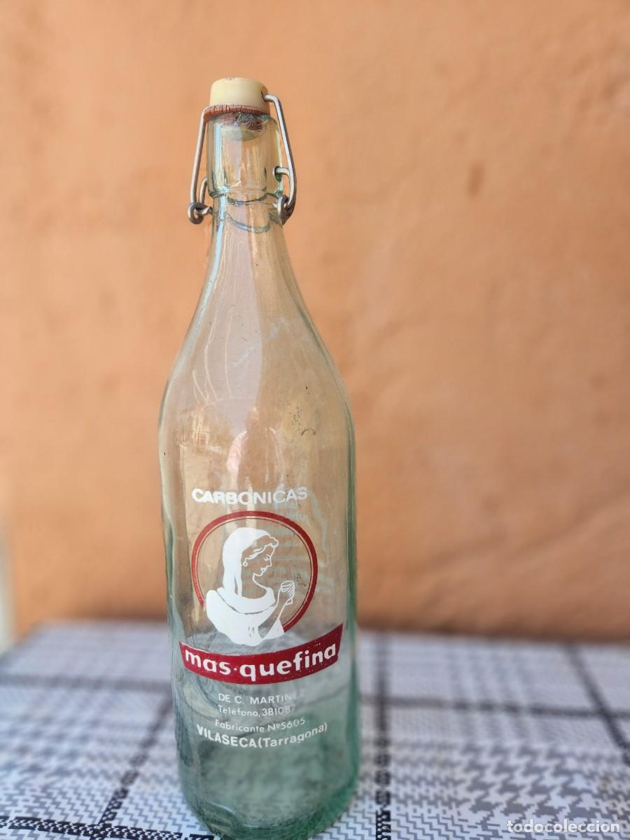 Botellas antiguas: Botella de gaseosa - Foto 1