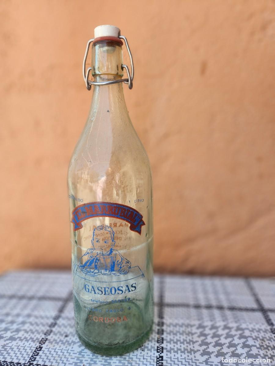 Botellas antiguas: Botella de gaseosa - Foto 1