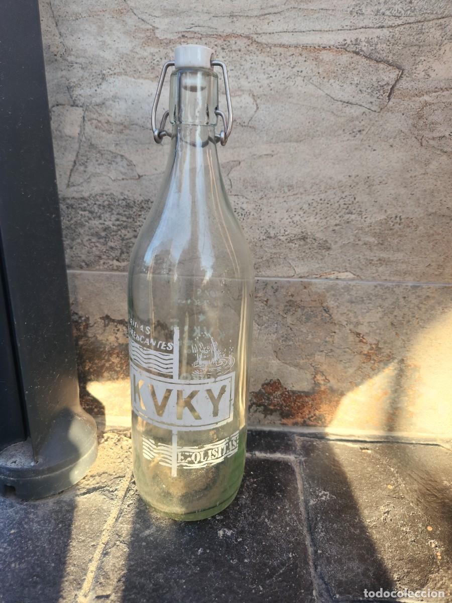 Botellas antiguas: Botella de gaseosa - Foto 1