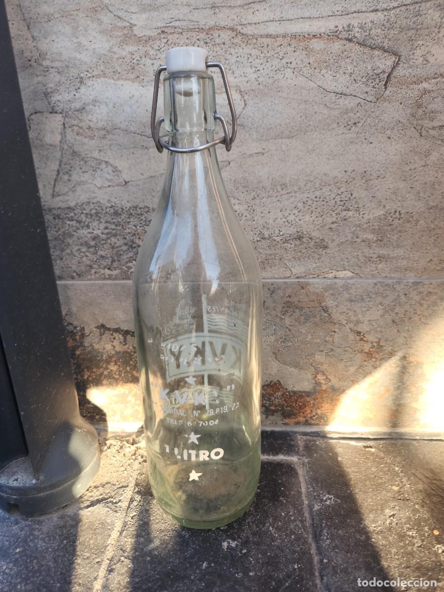 Botellas antiguas: Botella de gaseosa - Foto 2