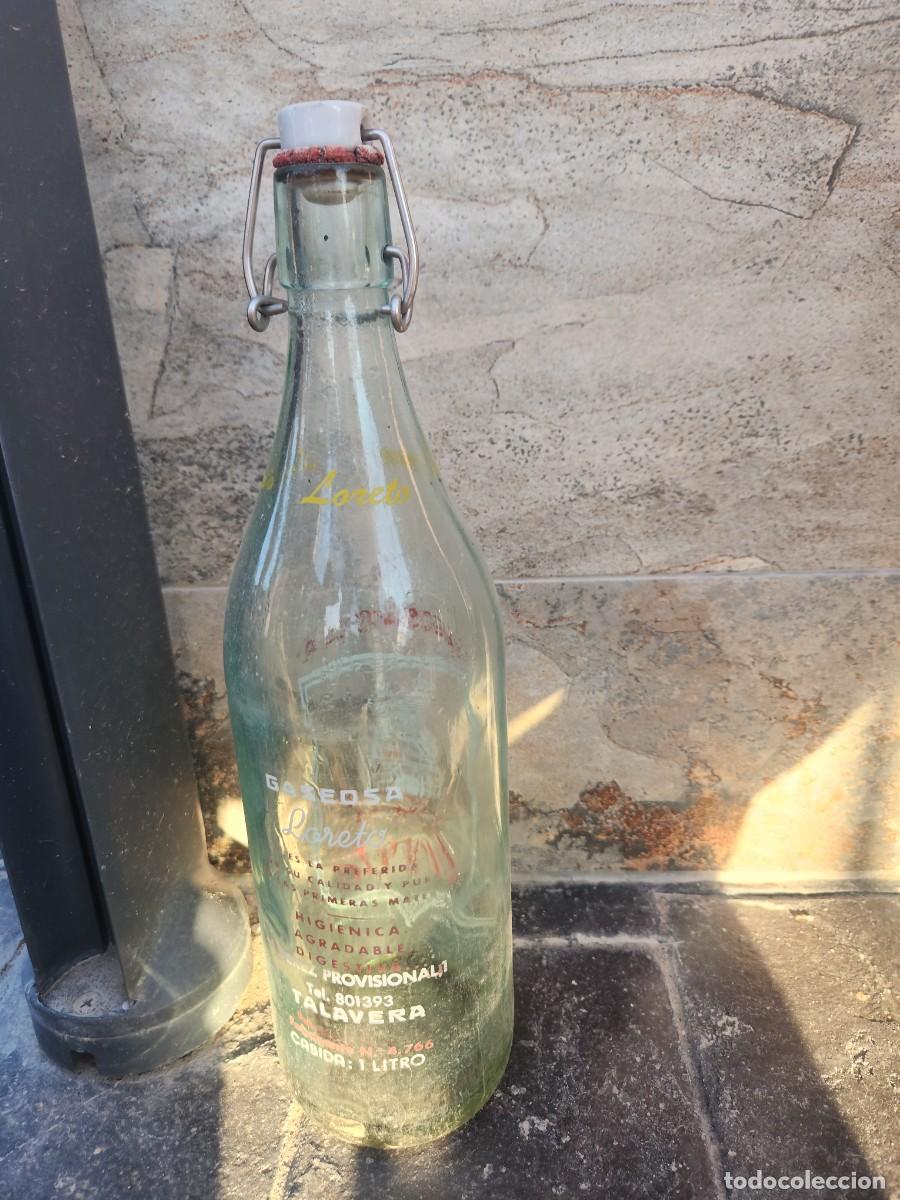 Botellas antiguas: Botella de gaseosa - Foto 2