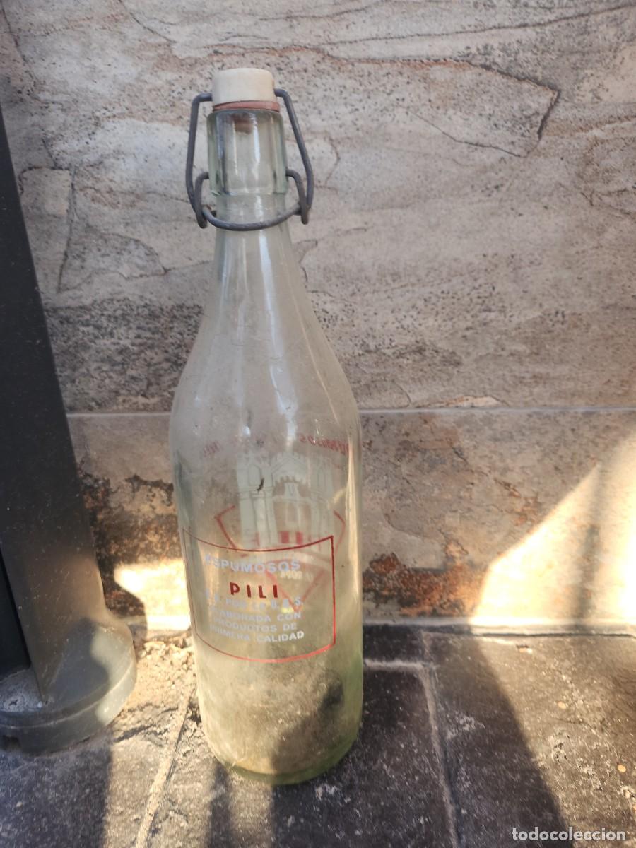 Botellas antiguas: Botella de gaseosa - Foto 2