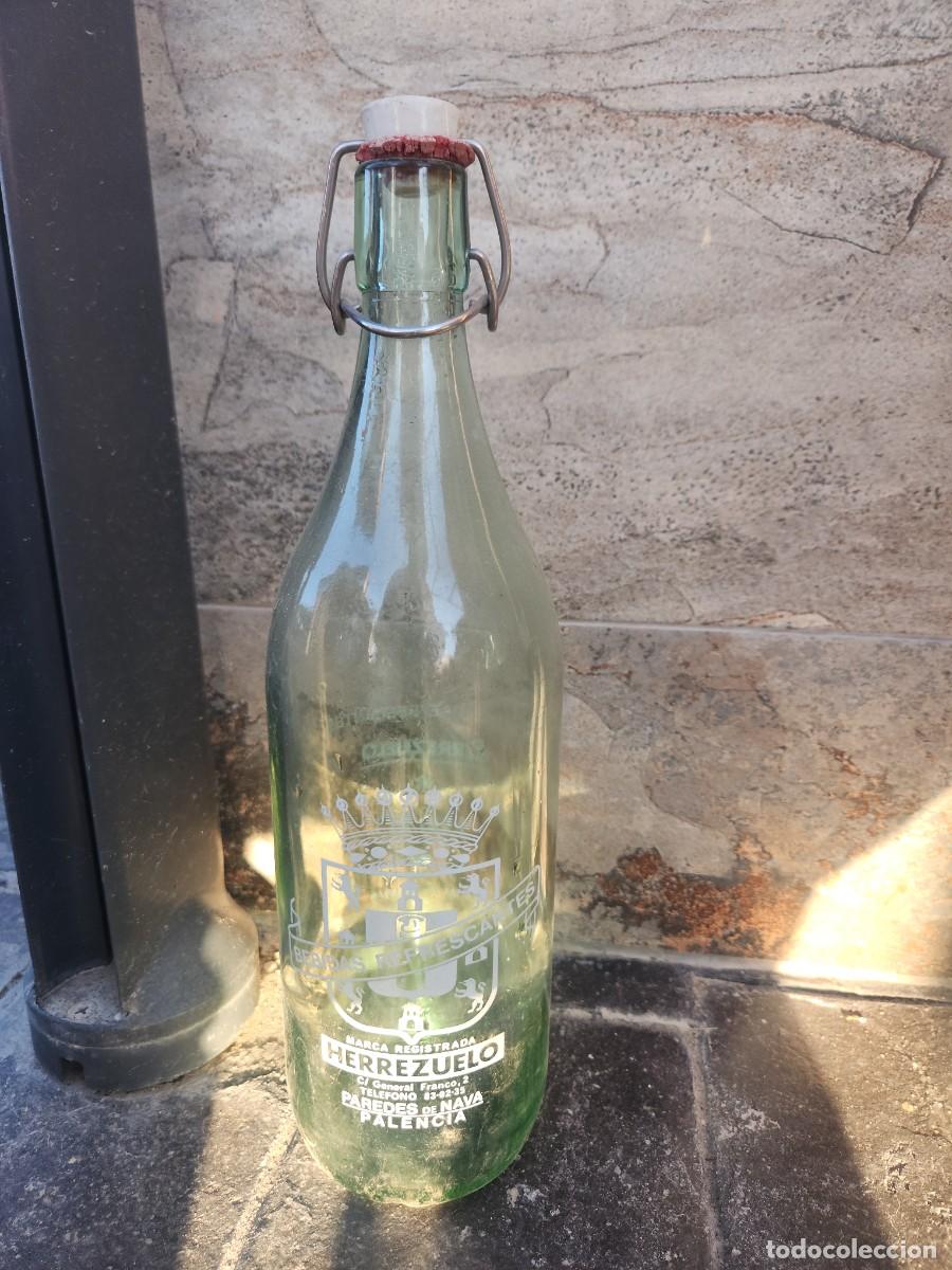 Botellas antiguas: Botella de gaseosa - Foto 1