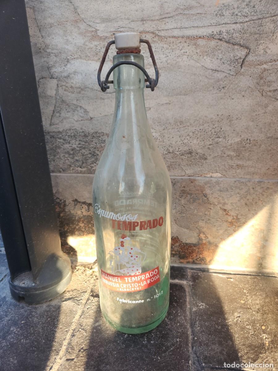 Botellas antiguas: Botella de gaseosa - Foto 1