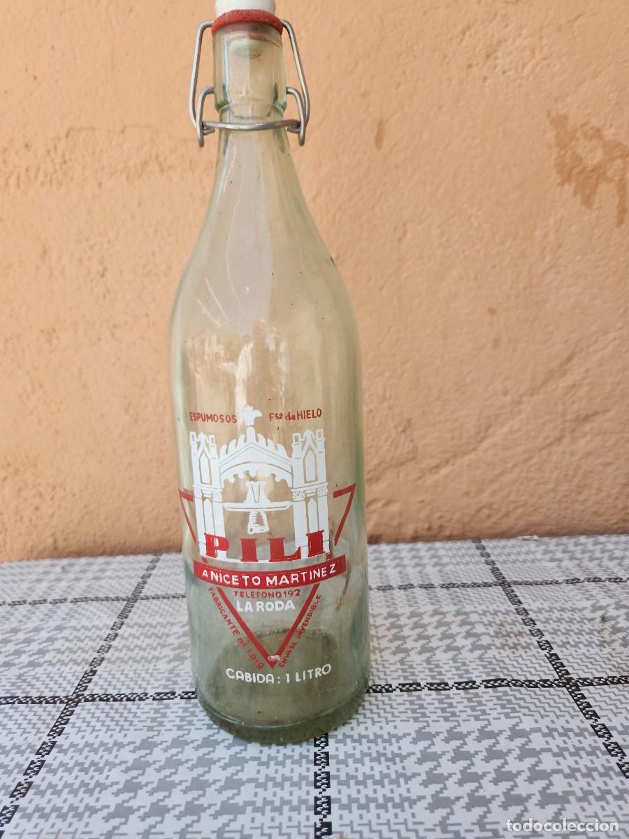 Botellas antiguas: Botella de gaseosa - Foto 1