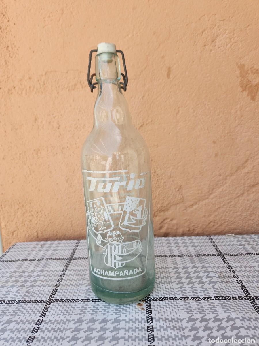 Botellas antiguas: Botella de gaseosa - Foto 1