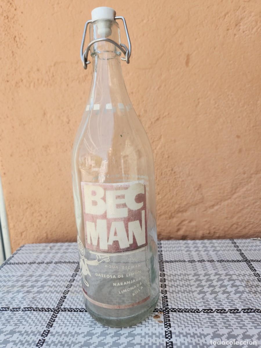 Botellas antiguas: Botella de gaseosa - Foto 1