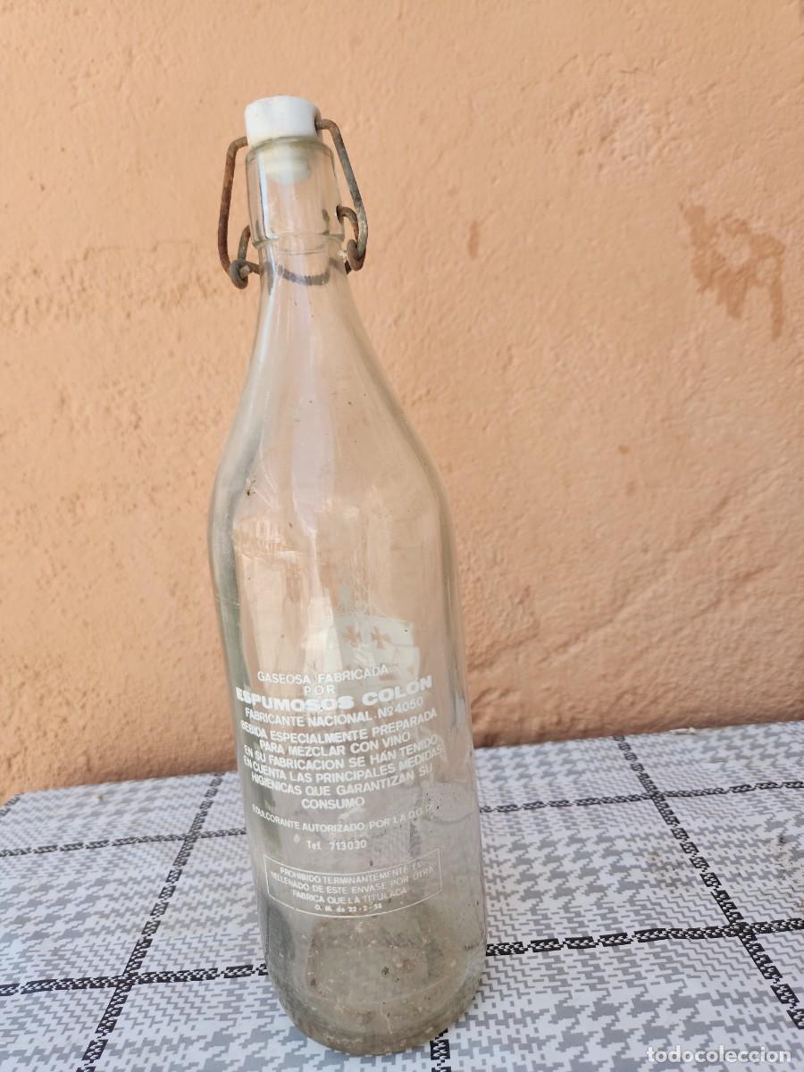 Botellas antiguas: Botella de gaseosa - Foto 2