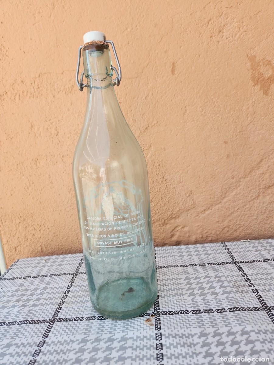 Botellas antiguas: Botella de gaseosa - Foto 2
