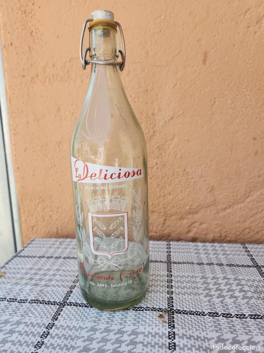 Botellas antiguas: Botella de gaseosa - Foto 1