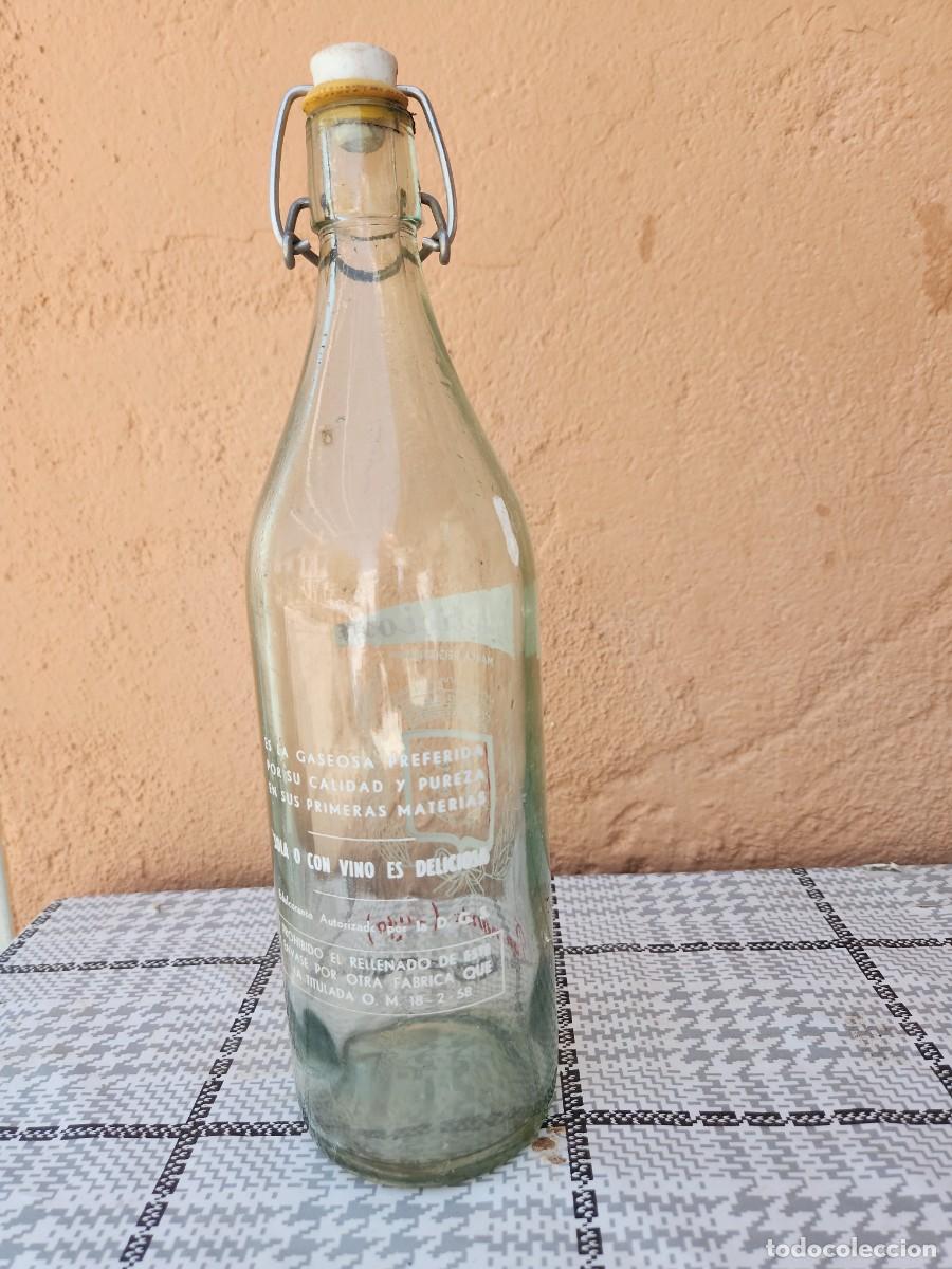 Botellas antiguas: Botella de gaseosa - Foto 2