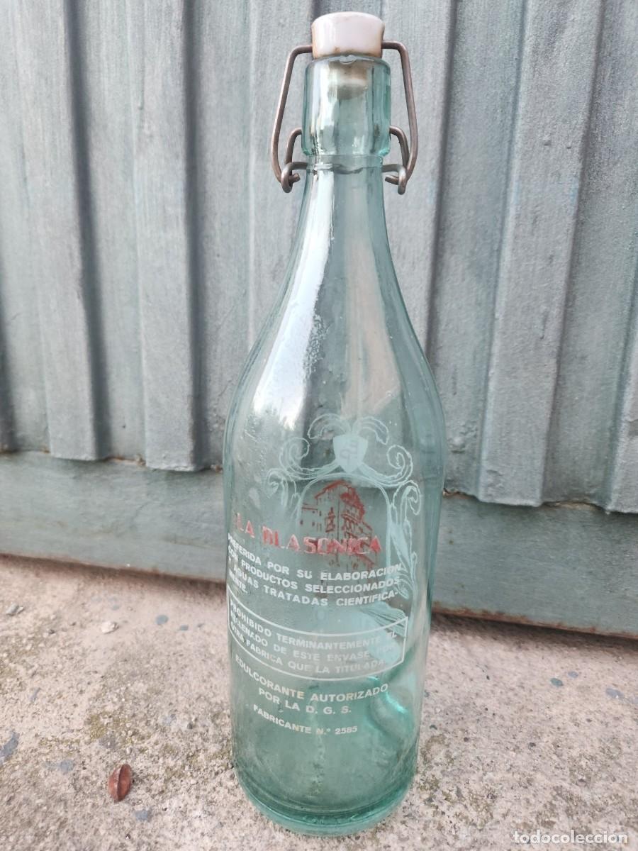 Botellas antiguas: Botella de gaseosa - Foto 2
