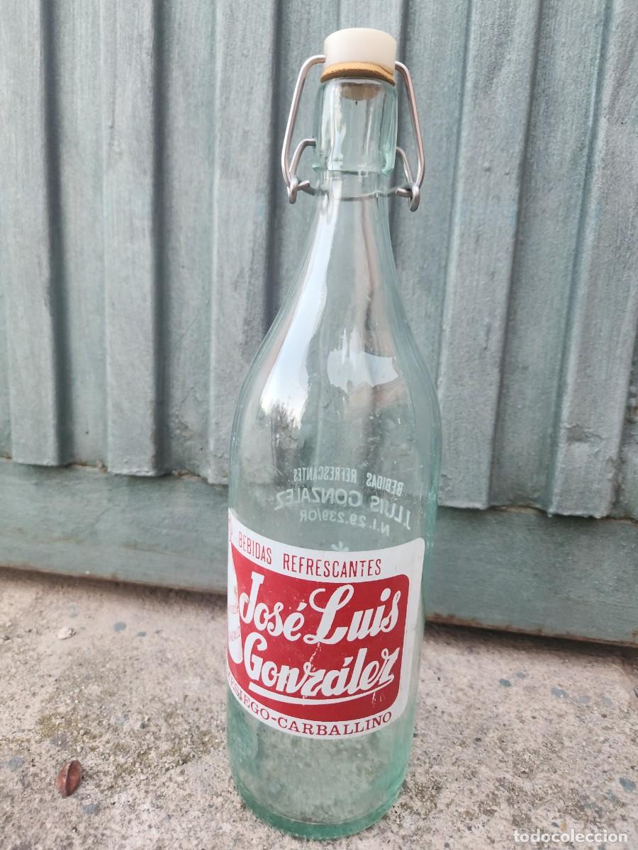 Botellas antiguas: Botella de gaseosa - Foto 1