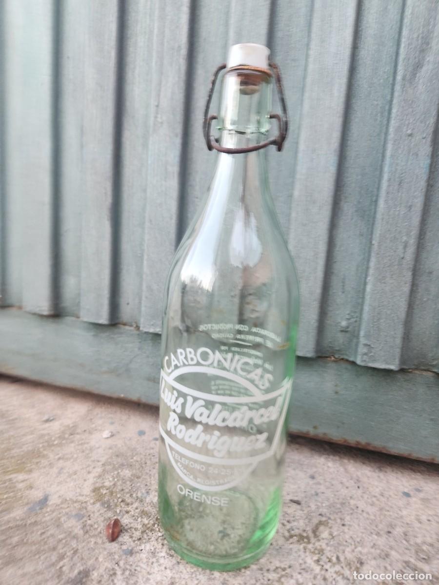 Botellas antiguas: Botella de gaseosa - Foto 1