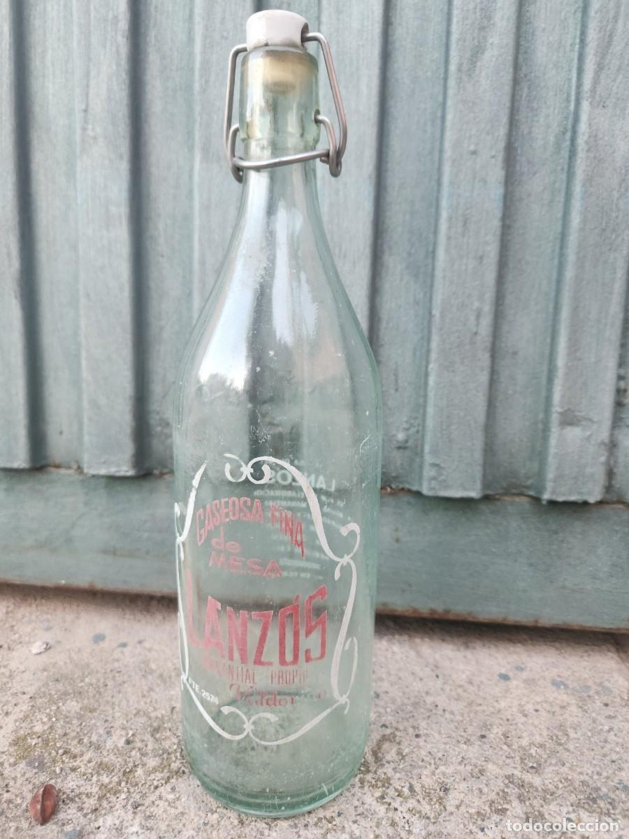 Botellas antiguas: Botella de gaseosa - Foto 1