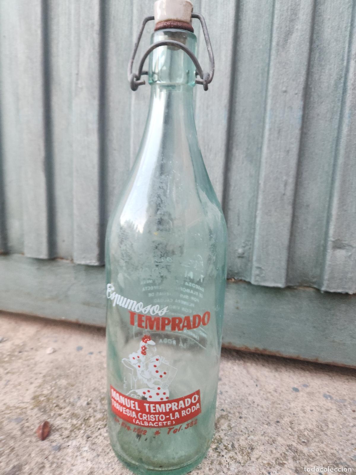 Botellas antiguas: Botella de gaseosa - Foto 1