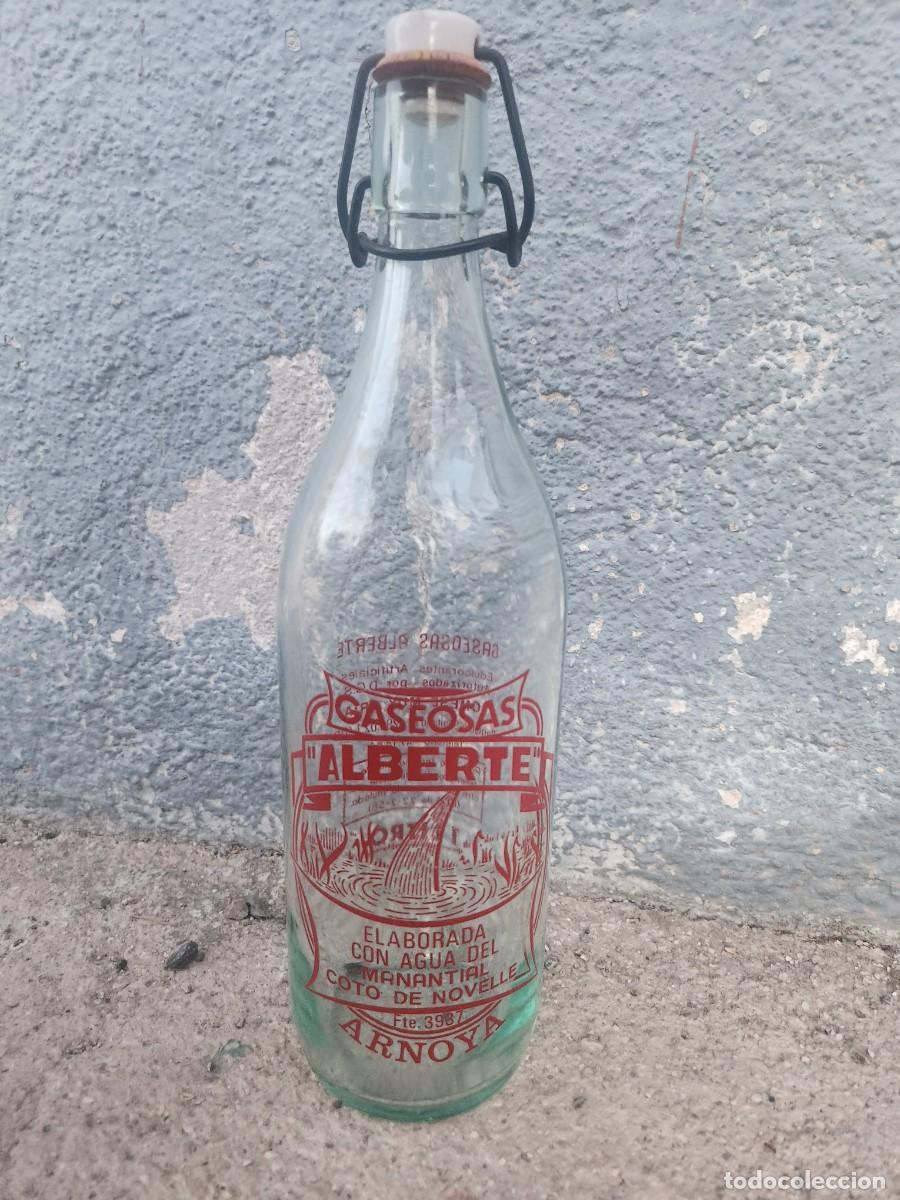 Botellas antiguas: Botella de gaseosa - Foto 1