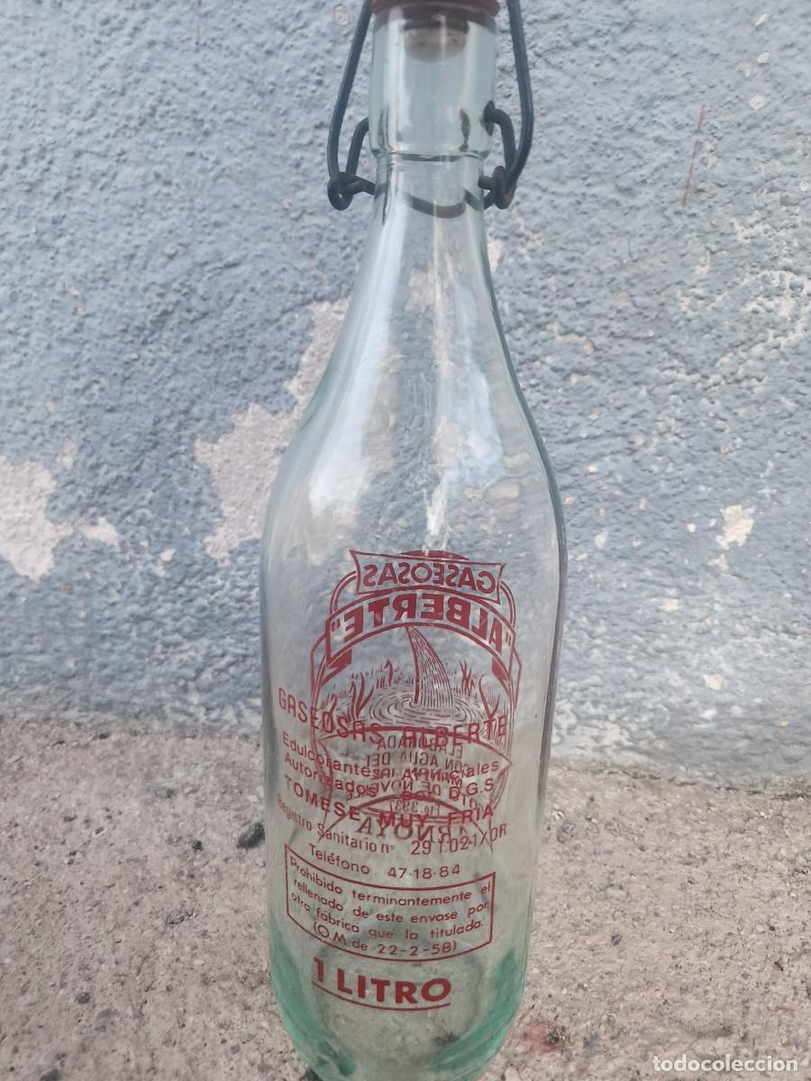 Botellas antiguas: Botella de gaseosa - Foto 2