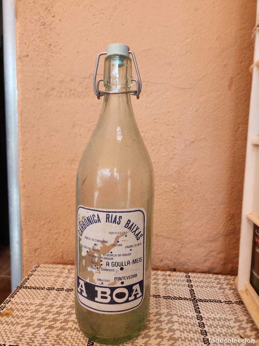 Botellas antiguas: Botella de gaseosa - Foto 1