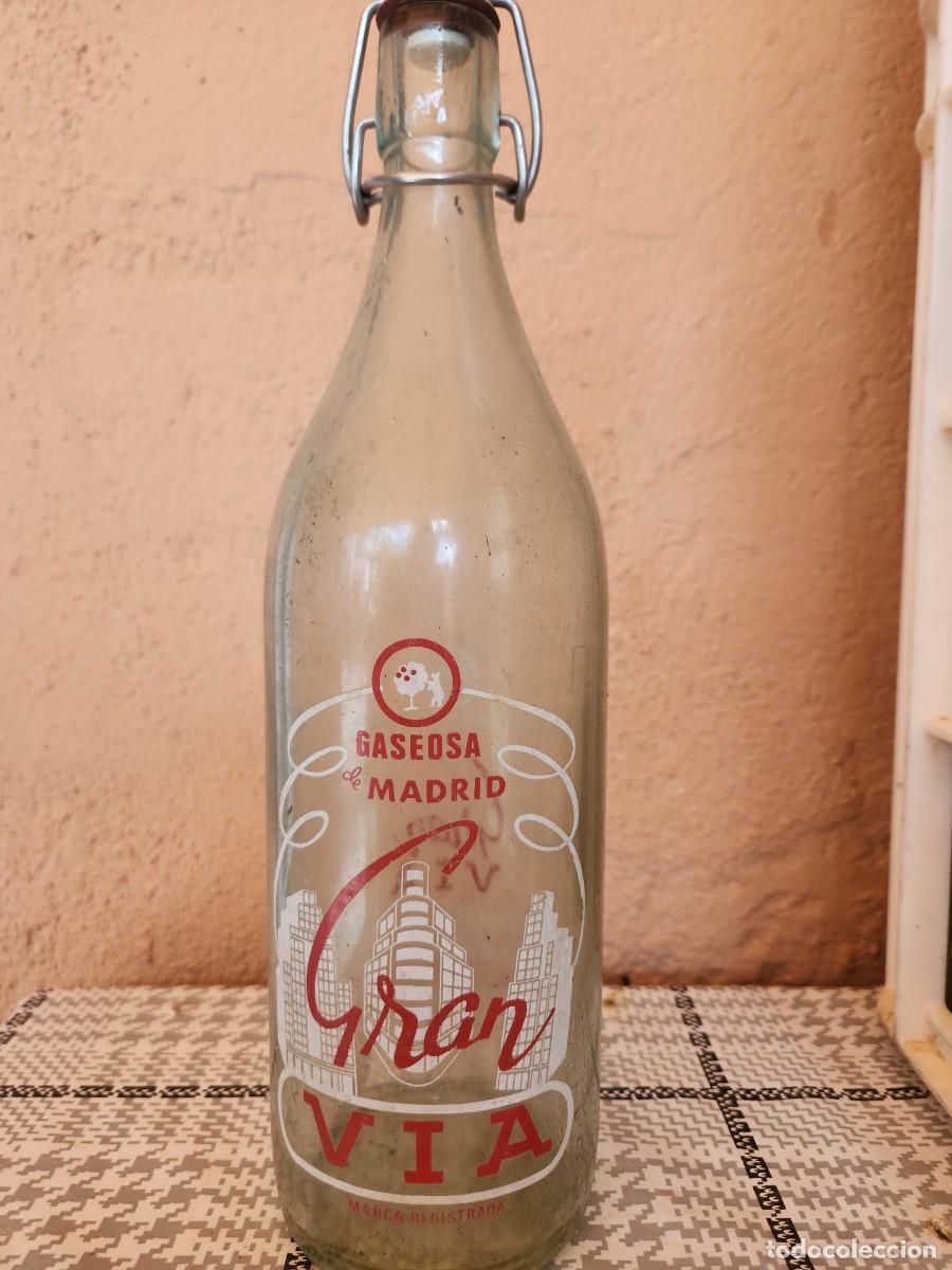 Botellas antiguas: Botella de gaseosa - Foto 1