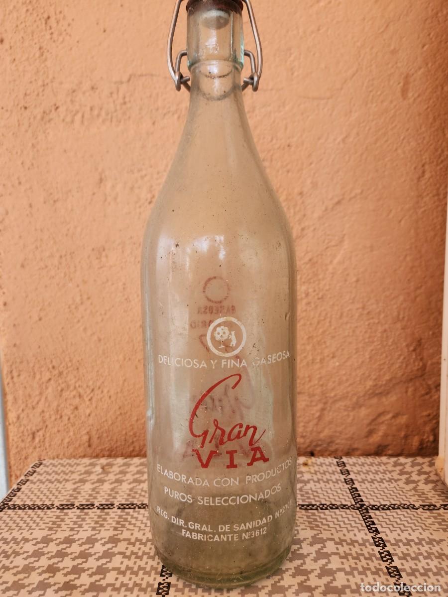 Botellas antiguas: Botella de gaseosa - Foto 2