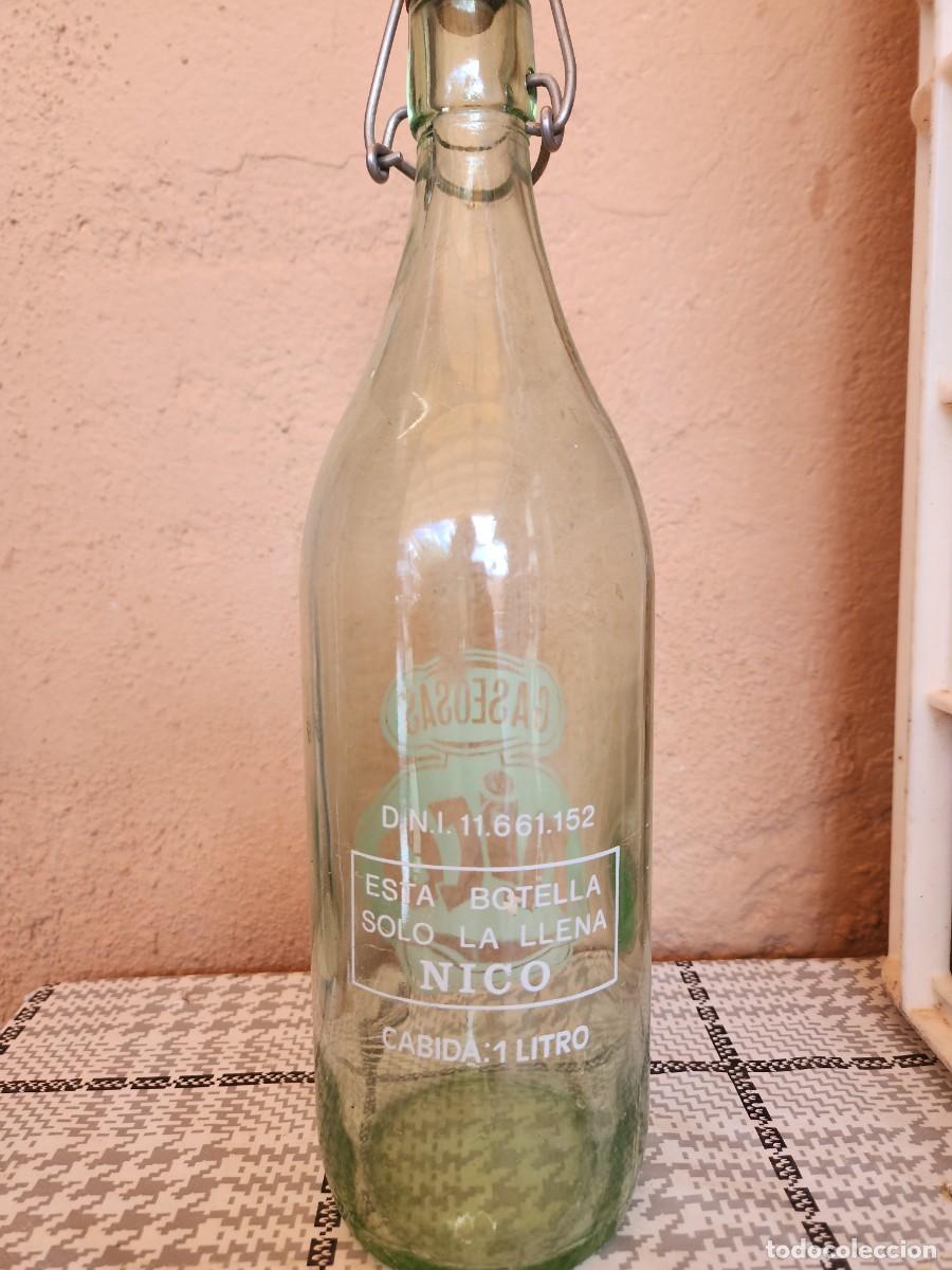 Botellas antiguas: Botella de gaseosa - Foto 2