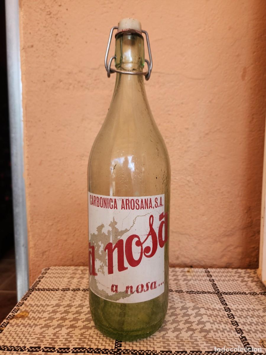 Botellas antiguas: Botella de gaseosa - Foto 1