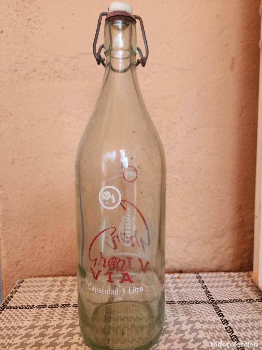Botellas antiguas: Botella de gaseosa - Foto 2