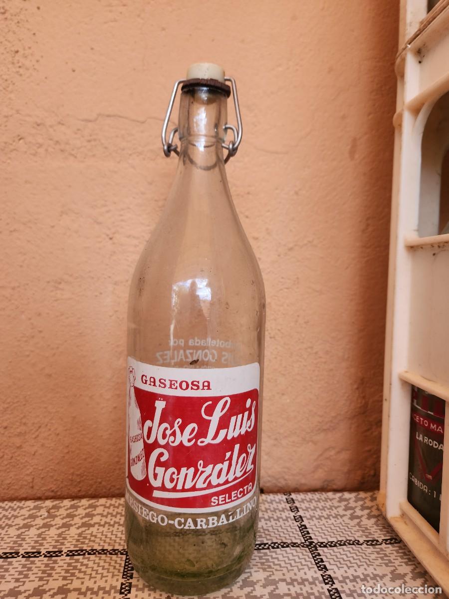 Botellas antiguas: Botella de gaseosa - Foto 1