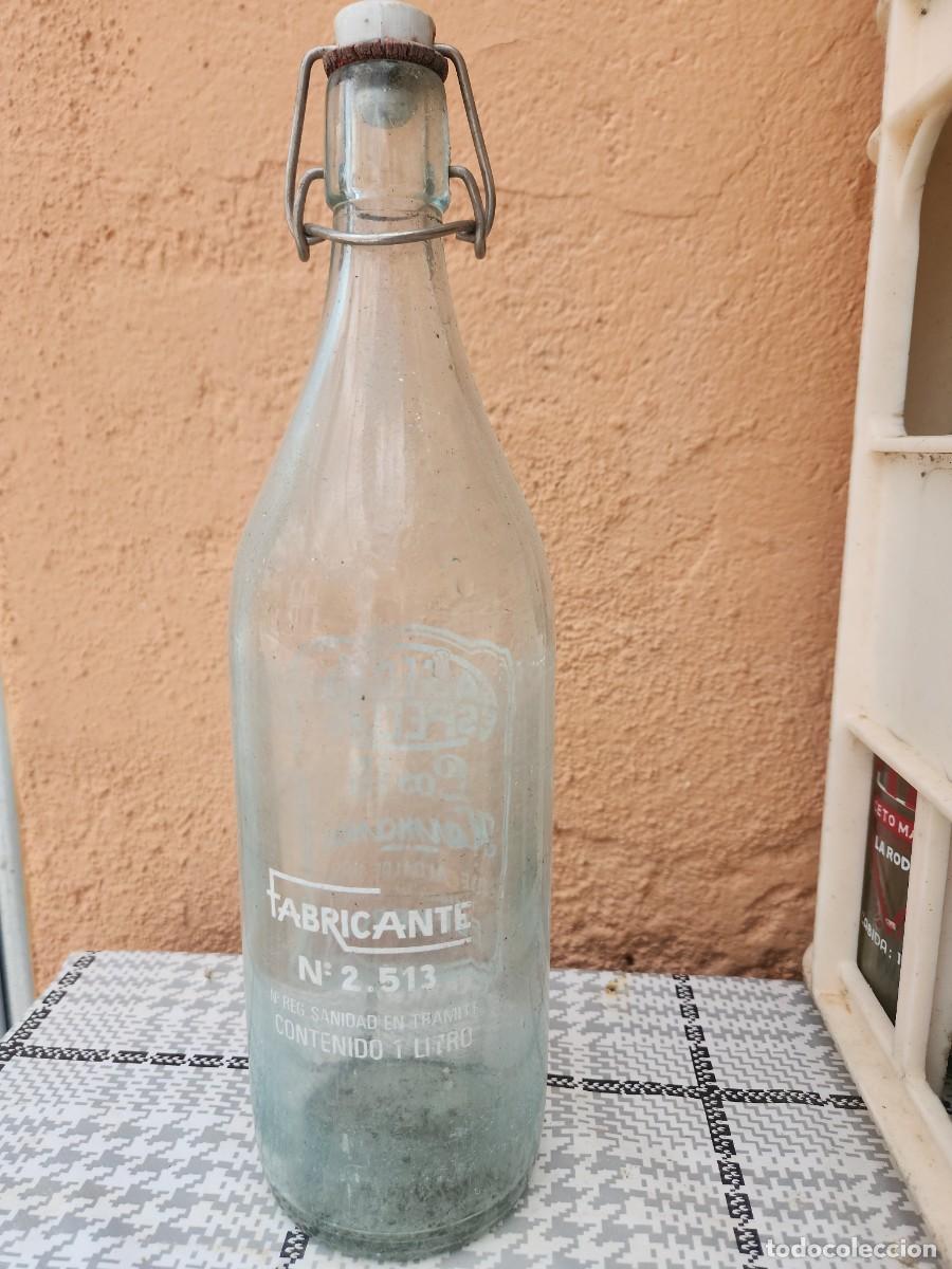 Botellas antiguas: Botella de gaseosa - Foto 2