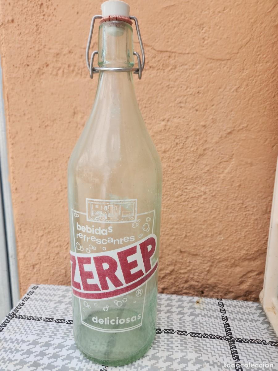 Botellas antiguas: Botella de gaseosa - Foto 1