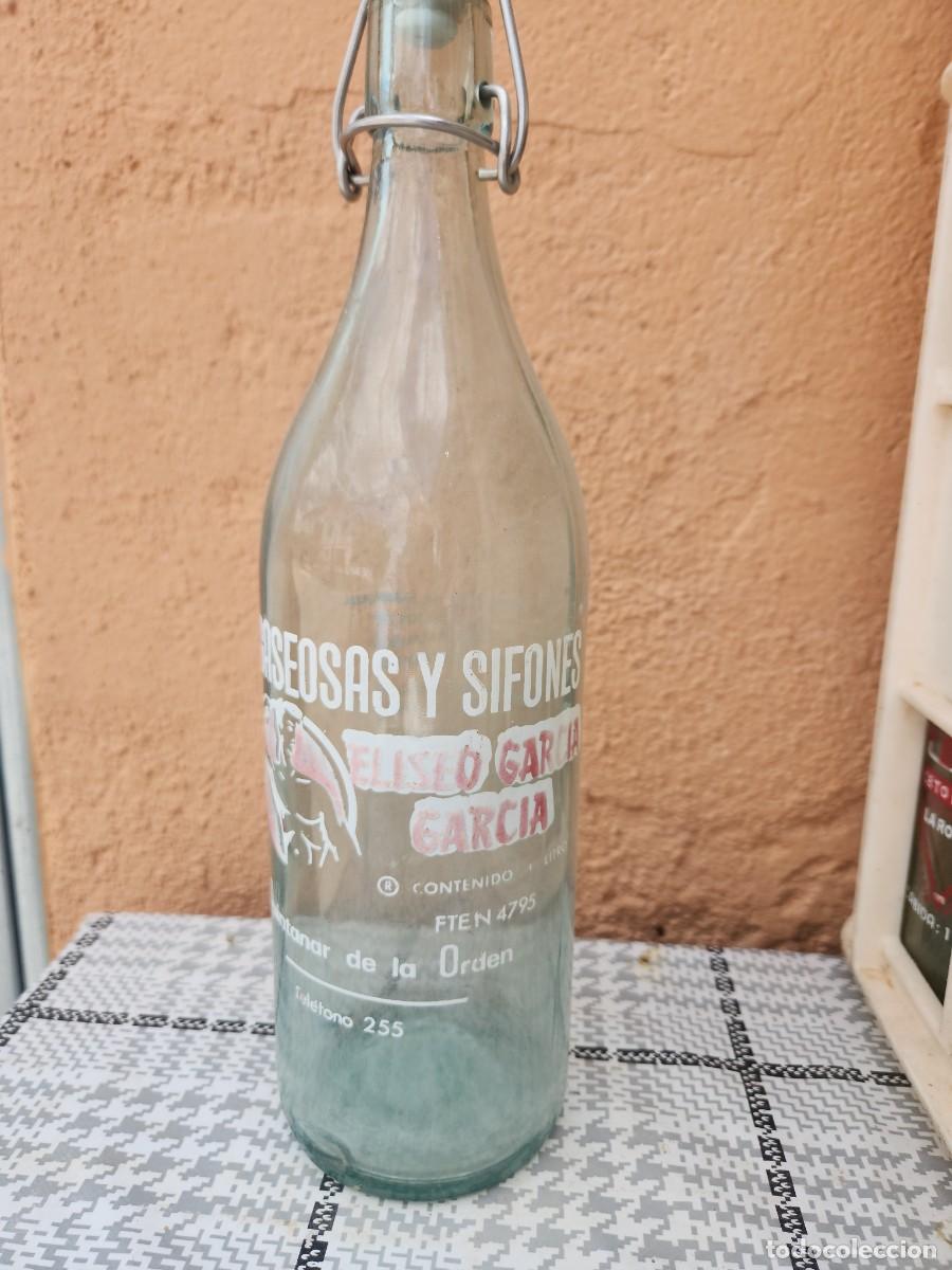 Botellas antiguas: Botella de gaseosa - Foto 1