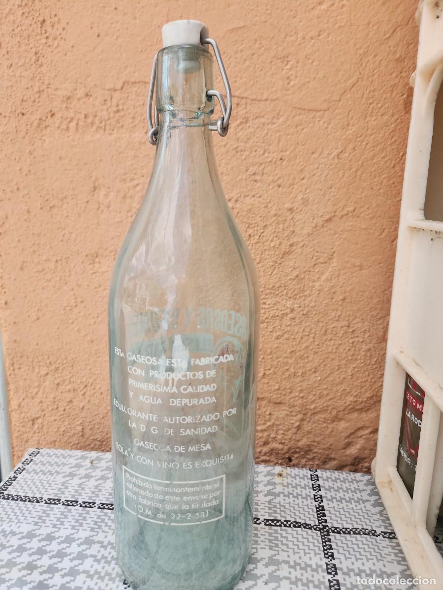 Botellas antiguas: Botella de gaseosa - Foto 2