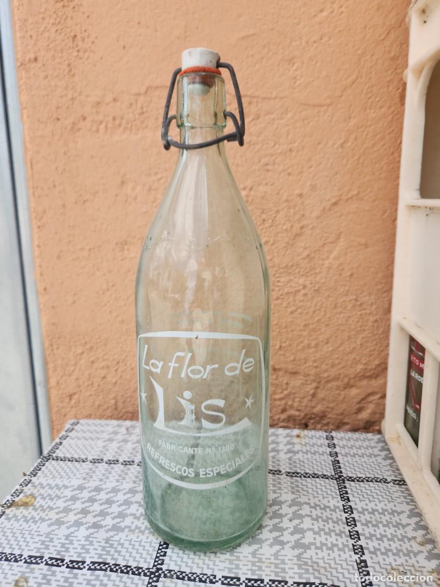 Botellas antiguas: Botella de gaseosa - Foto 1