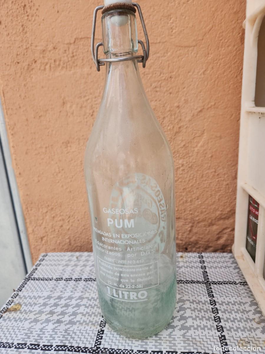 Botellas antiguas: Botella de gaseosa - Foto 2