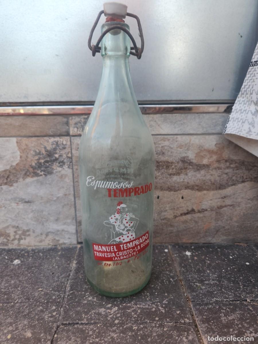 Botellas antiguas: Botella de gaseosa - Foto 1
