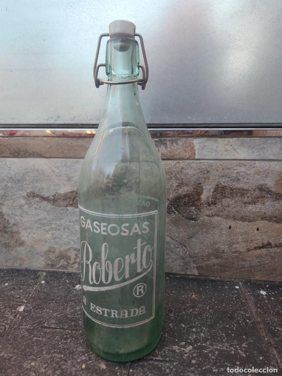 Botellas antiguas: Botella de gaseosa - Foto 1