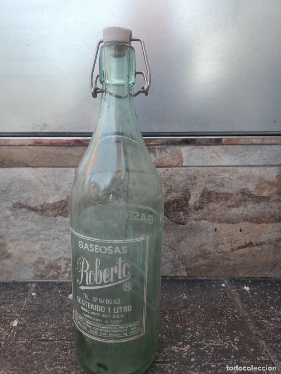 Botellas antiguas: Botella de gaseosa - Foto 2