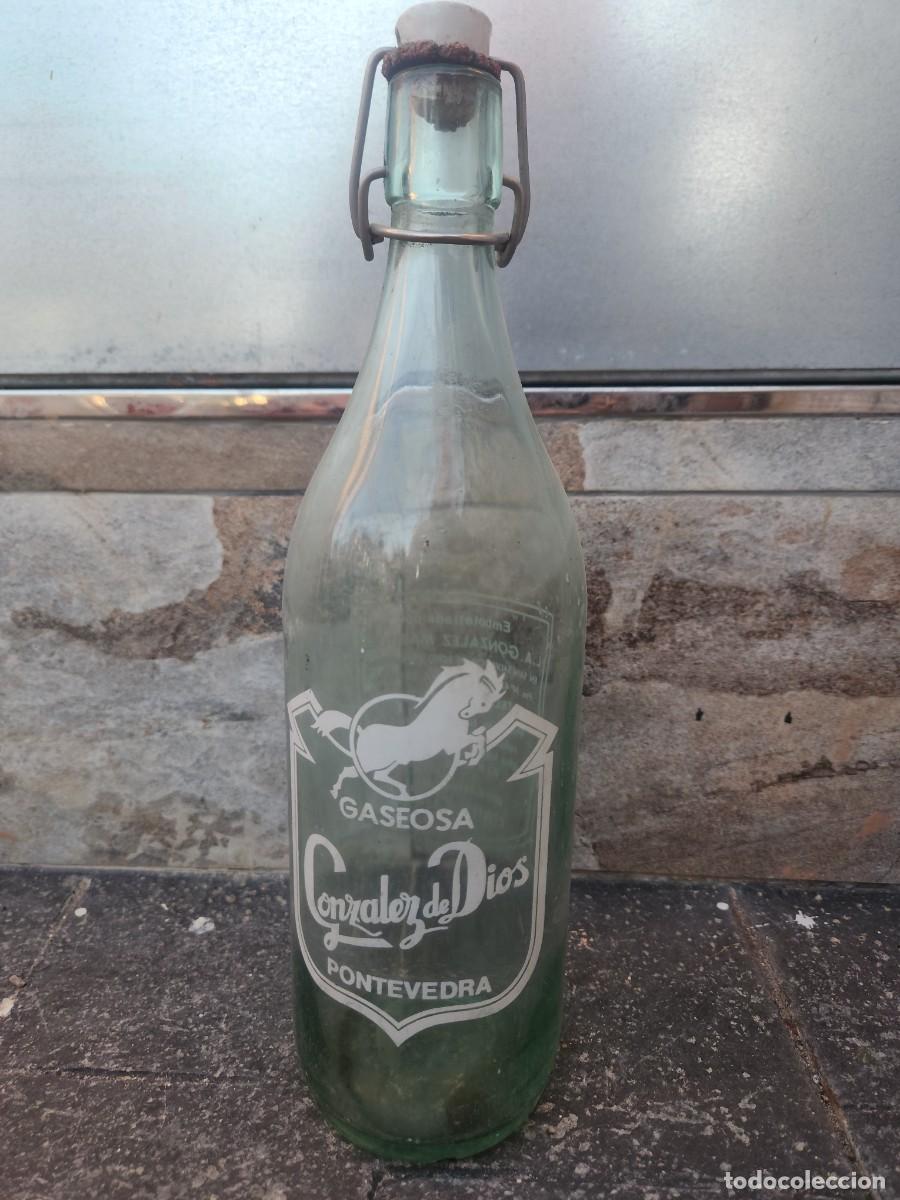 Botellas antiguas: Botella de gaseosa - Foto 1