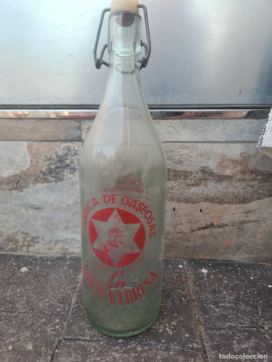 Botellas antiguas: Botella de gaseosa - Foto 1